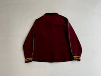50s Vintage Varsity jacket Burgundy