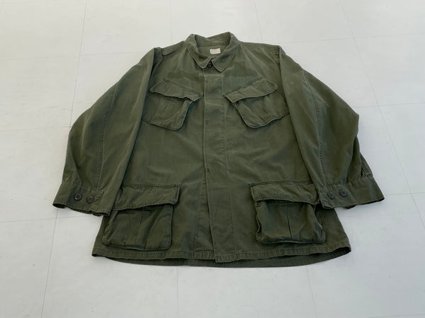60s Vintage Jungle Fatigue Jacket 4th M-L