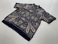 90s Vintage RalphLauren CALDWELL OpenCollar Shirt XL Big Paisley