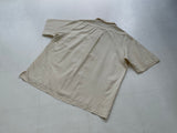 90s Vintage RalphLauren CALDWELL OpenCollar Shirt XL Ivory