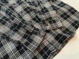 90s Vintage Polo RalphLauren BENFORD Black&White Plaid L/S Shirt