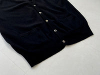 70s Vintage Cecilene 100%Cashmere Cardigans  XL Black