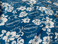 Vintage Haagen dazs Hawaiian shirt L