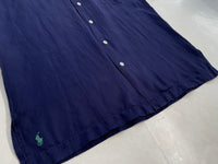 90s Polo RalphLauren CALDWELL Loop Shirt M DeepNavy