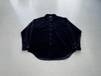 90s Velvet ARMOND L/S Shirt XL Black