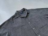 90s Vintage Polo RalphLauren LOWELL SPORT Houndstooth L/S Shirt L