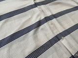 90s Vintage Polo RalphLauren CALDWELL OpenCollar Border Shirt XL White
