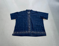 90s Polo RalphLauren Bandana Paisley Shirt XXL Navy