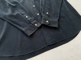 90s Vintage Polo RalphLauren MARLOWE L/S Shirt XL Black