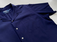 90s Vintage Polo RalphLauren “CALDWELL”Opencollar Shirt XXL Navy