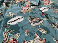 Vintage Haagen-Dazs Hawaiian Shirt L
