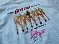 90s Vintage Strip Club “RIVIERA”T-shirt White