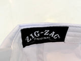 New ZIG-ZAG 6Panel Cap White