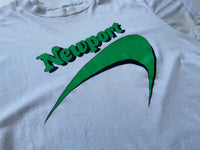 90s Vintage NEWPORT T-shirt XL White