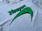 90s Vintage NEWPORT T-shirt XL White