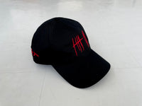 90s Vintage Deadstock Se7en SnapBack Cap Black