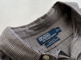 90s Vintage Ralph Lauren BENFORD Houndstooth L/S Shirt XL