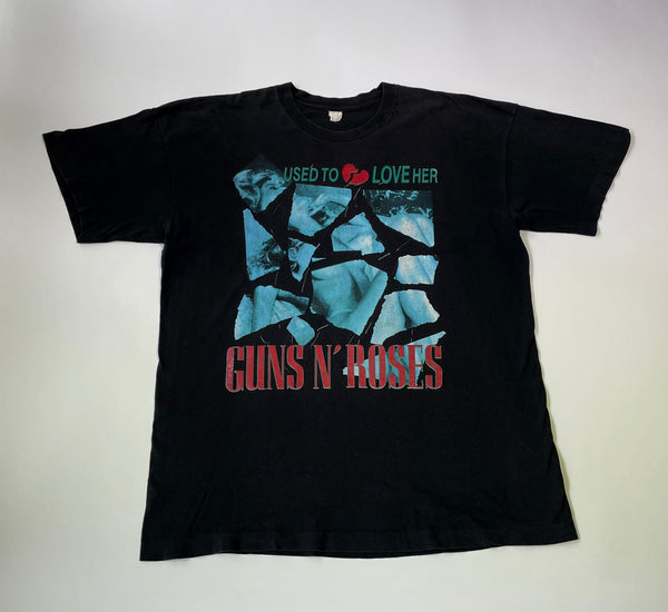 80s Guns&Roses “USED TO LOVE HER” Tshirt