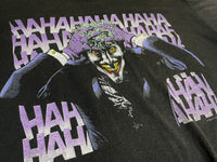 80s joker “HAHAHA” T shirt L