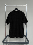90s Vintage Polo RalphLauren CLAYTON “Square Dot”Shirt M black
