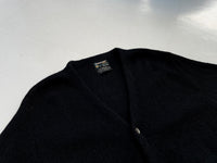 60s TOWNCRAFT Alpaca Cardigan L Black