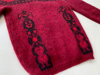 50s Vintage Bond Mohair Cardigan M TotemPole