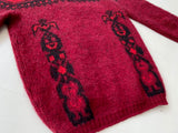50s Vintage Bond Mohair Cardigan M TotemPole
