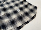 90s Deadstock Vintage RalphLauren Western Shirt M Black&White