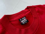 90s Vintage MickeyMouse BluePants T-shirt XL Red