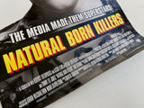 90s Vintage NATURAL BORN KILLERS Original Poster 2Sided