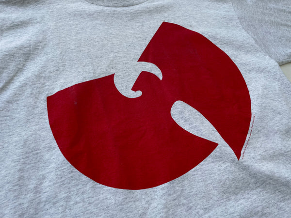 90s Vintage Wu-Tang Clan BIG LOGO T-shirt XL Gray – NO BURCANCY 90s Vintage Wu-Tang Clan BIG LOGO T-shirt XL Gray – NO BURCANCY