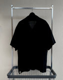 90s Vintage RalphLauren CLAYTON OpenCollar shirt XXL Black
