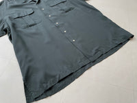 90s Vintage Polo RalphLauren Rayon Loop Shirt L AsphaltGray