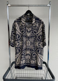 90s Vintage RalphLauren CALDWELL OpenCollar Shirt XL Big Paisley