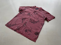 90s Vintage RalphLauren VINTAGE CALDWELL OpenCollar Shirt L SalmonPink
