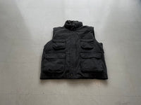 80s EddieBauer Fishing Puffer Vest XL HeatherGray