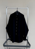 90s Polo RalphLauren Marlowe L/S Shirt XL Black