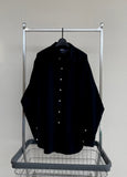 90s Polo RalphLauren Marlowe L/S Shirt XL Black