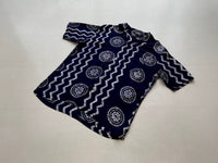 90s Vintage Polo RalphLauren Tie-Dye 100% Rayon OpenCollar Shirt M
