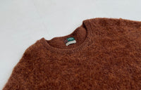 60s Vintage Mcgregor Mohair Sweater BrownGold M