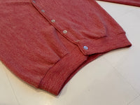 70s Vintage Arnold Palmer Alpaca&Wool Cardigan SalmonPink L