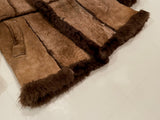 70s Vintage Tradition Mouton Coat Chocolate
