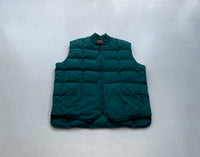 80s Eddie Bauer Quilting Puffer Vest XL ForestGreen