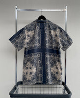 90s Vintage Polo RalphLauren VINTAGE CALDWELL Cross Paisley OpenCollar Shirt L