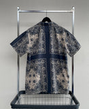 90s Vintage Polo RalphLauren VINTAGE CALDWELL Cross Paisley OpenCollar Shirt L