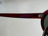 Vintage B&L RAYBAN Sunglasses BE WITCHING Burgundy