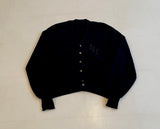 60s Vintage Wool Cardigan DeepNavy