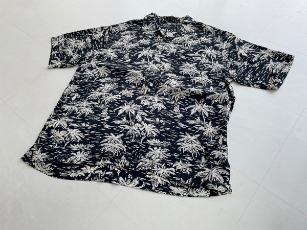 90s RalphLauren Rayon “HAWAIIAN” Shirt L