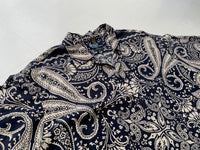 90s Vintage RalphLauren CALDWELL OpenCollar Shirt XL Big Paisley