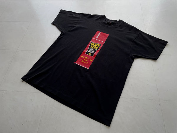 90s Vintage BlackFlag T-shirt XL Black – NO BURCANCY 90s Vintage BlackFlag T-shirt XL Black – NO BURCANCY